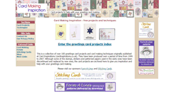 Desktop Screenshot of cardmakinginspiration.com